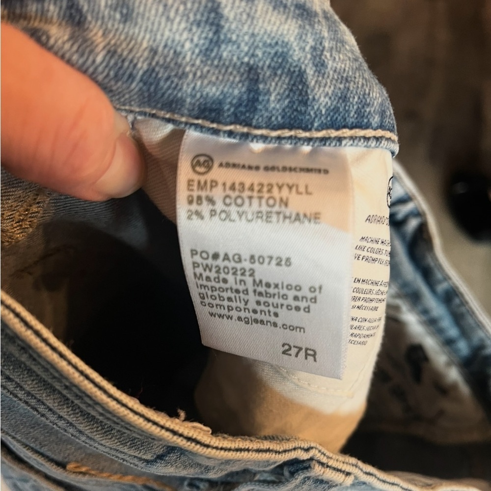 Ag Adriano Goldschmied Light Straight Skinny Jeans - Picture 3 of 3